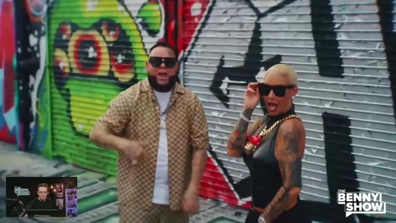 THE BENNY SHOW.. AMBER ROSE AND FORGIATO Drops Pro-Trump Song With MAGA Rapper