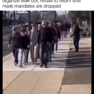 Kids in California walking out of school over facemasks