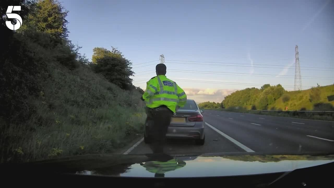 Car Doing 150mph Is Hit With A Driving Ban | Motorway Cops: Catching Britain's Speeders | Channel 5