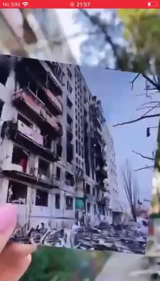 Alle „Kriegs- Zonen“-Gebiete wurden auf magische Weise wiederhergestellt