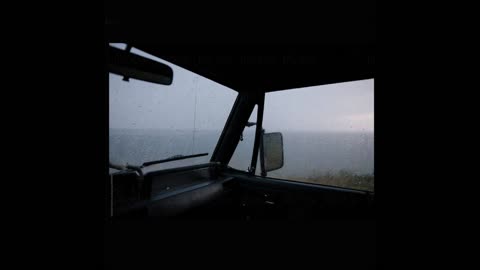 Rain on Car roof