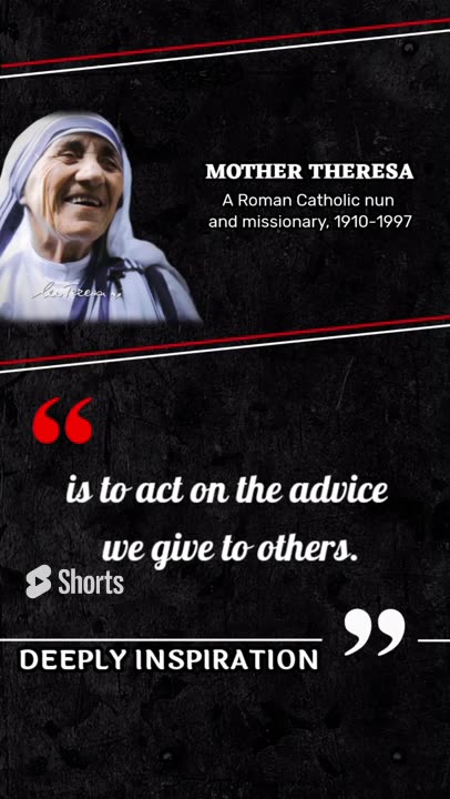 _This Mother Teresa Quotes Will Motivate You To 👨_🎓Succeed👨_🎓 In Life_ _ #quotes #shorts #viral #1k