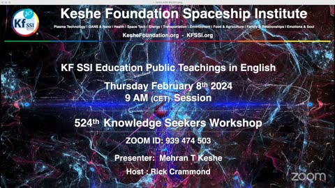 524th Knowledge Seekers Workshop; February 8, 2024