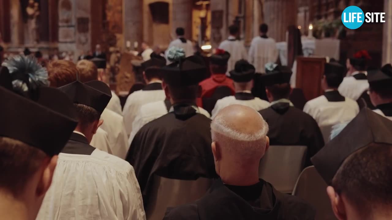 Bishop Schneider Prays Traditional Vespers At Pantheon In Rome