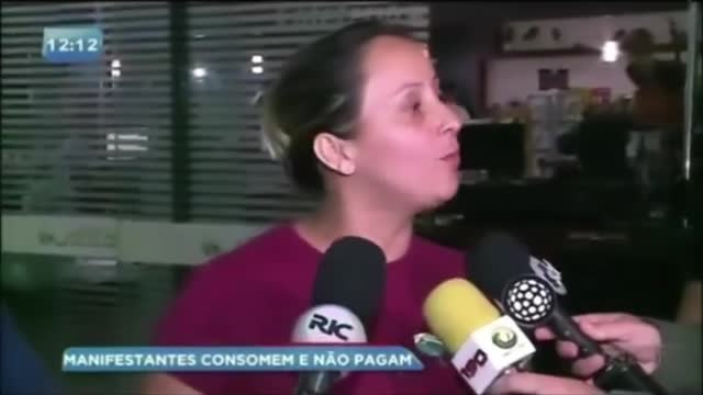 CARAVANA PETISTA ARMA CONFUSÃO EM RESTAURANTE E NÃO PAGA A CONTA