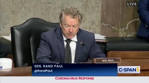 Rand Paul Turns Dr. Fauci Into a Bumbling Mess