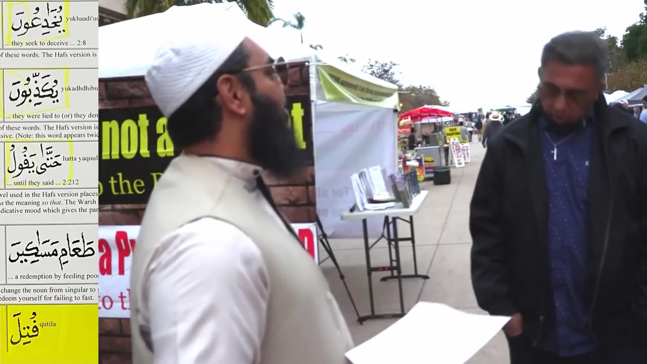 Dawah to non-Muslim Lady & Calligraphy of the Quran - Shaykh Uthman Ibn Farooq