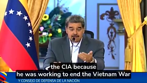 BREAKING: Venezuela's President Claims That The CIA killed JFK and tried to kill Trump…