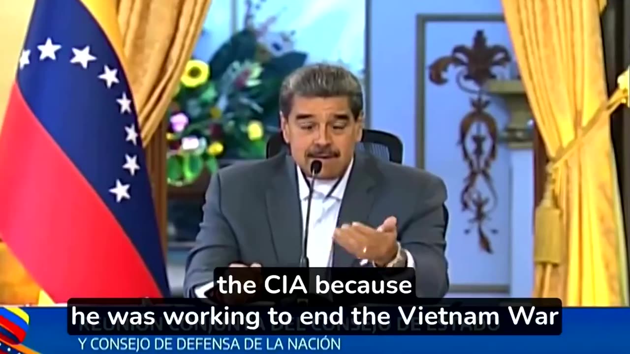 BREAKING: Venezuela's President Claims That The CIA killed JFK and tried to kill Trump…