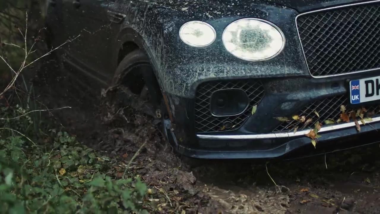 Bentayga S off roading