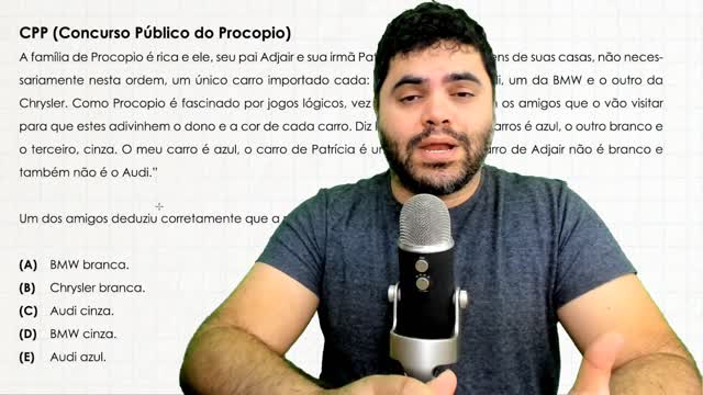 ✔️ QUESTÃO DE CONCURSO AUTORAL sobre Associação Lógica e Tabela S ou N Curso de RLM Aula 16