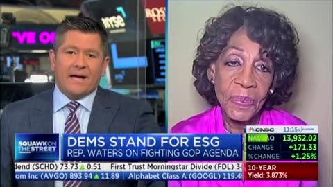 Maxine Waters Claims 'Everyone' Has To Get On Board With Woke Investing To 'Save The Planet'