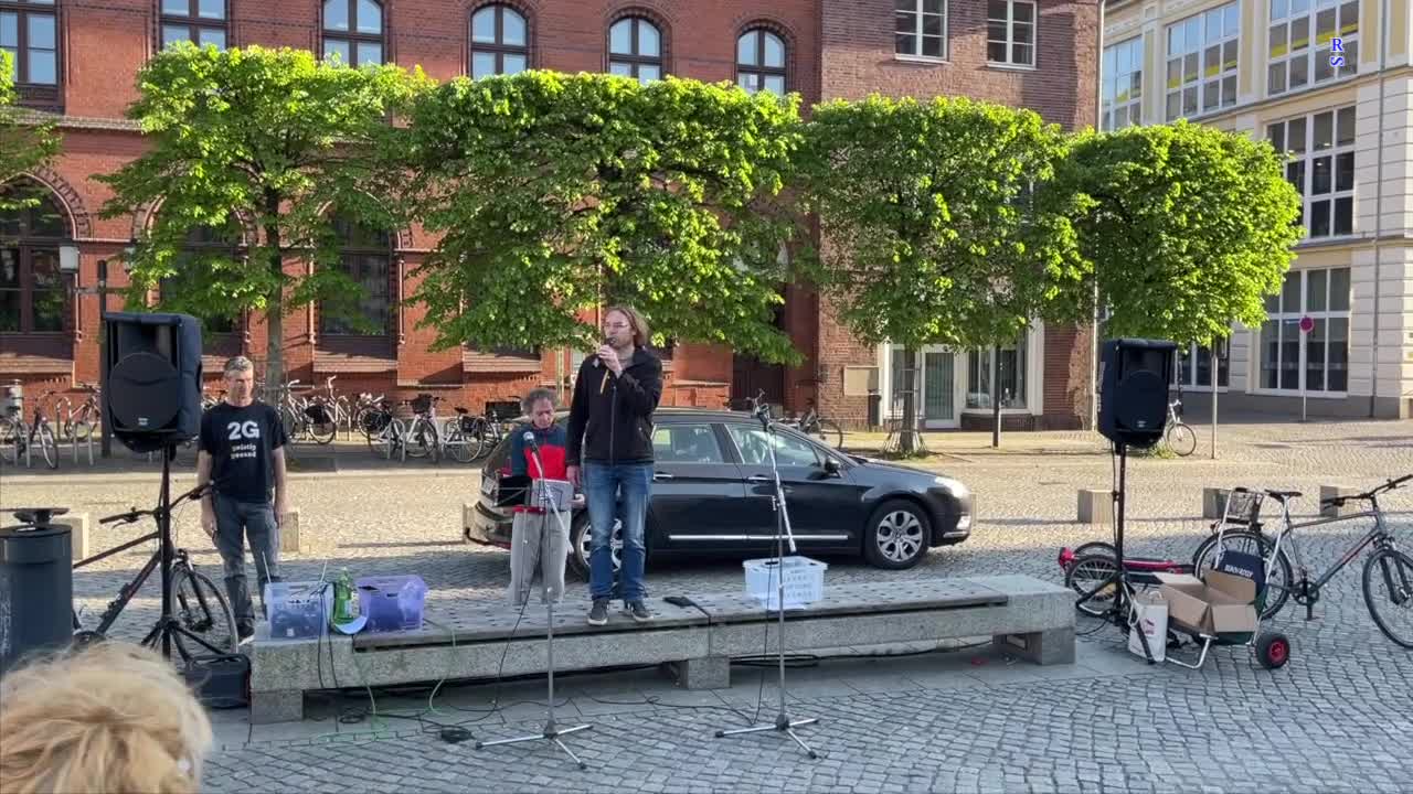 Greifswald: Eröffnung der Kundgebung 23-05-2022