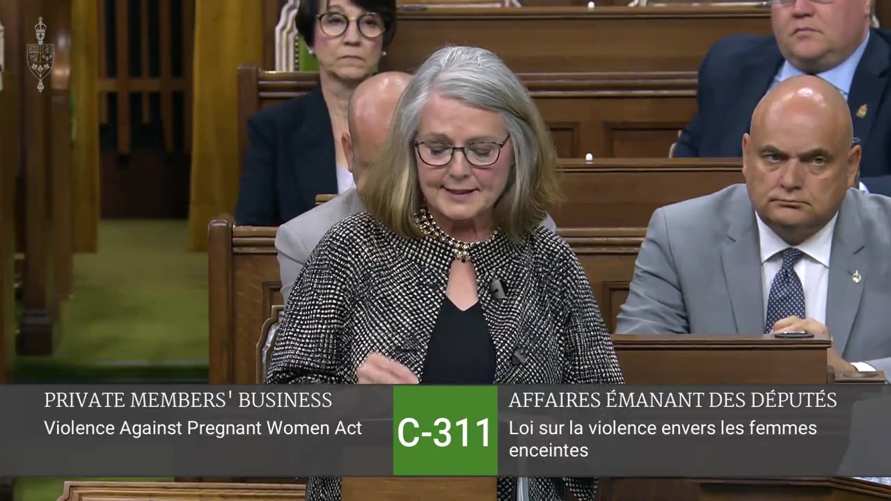 2023-06-13 Bill C 311 Cathay Wagantall Violence Against Pregnant Women Act