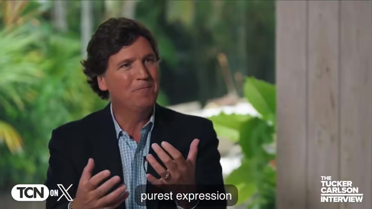 Tucker Carlson If you live in a place that creates nothing beautiful, that's a dark society