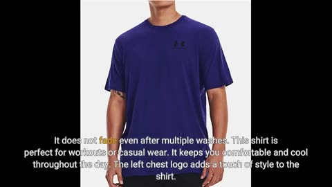 Customer Reviews: Under Armour Men's Sportstyle Left Chest Short-sleeve T-shirt