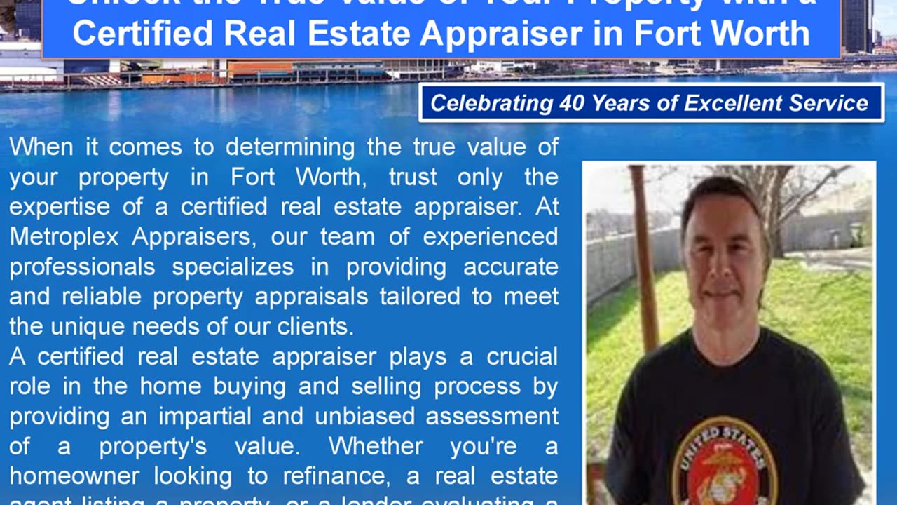 Unlock the True Value of Your Property with a Certified Real Estate Appraiser in Fort Worth