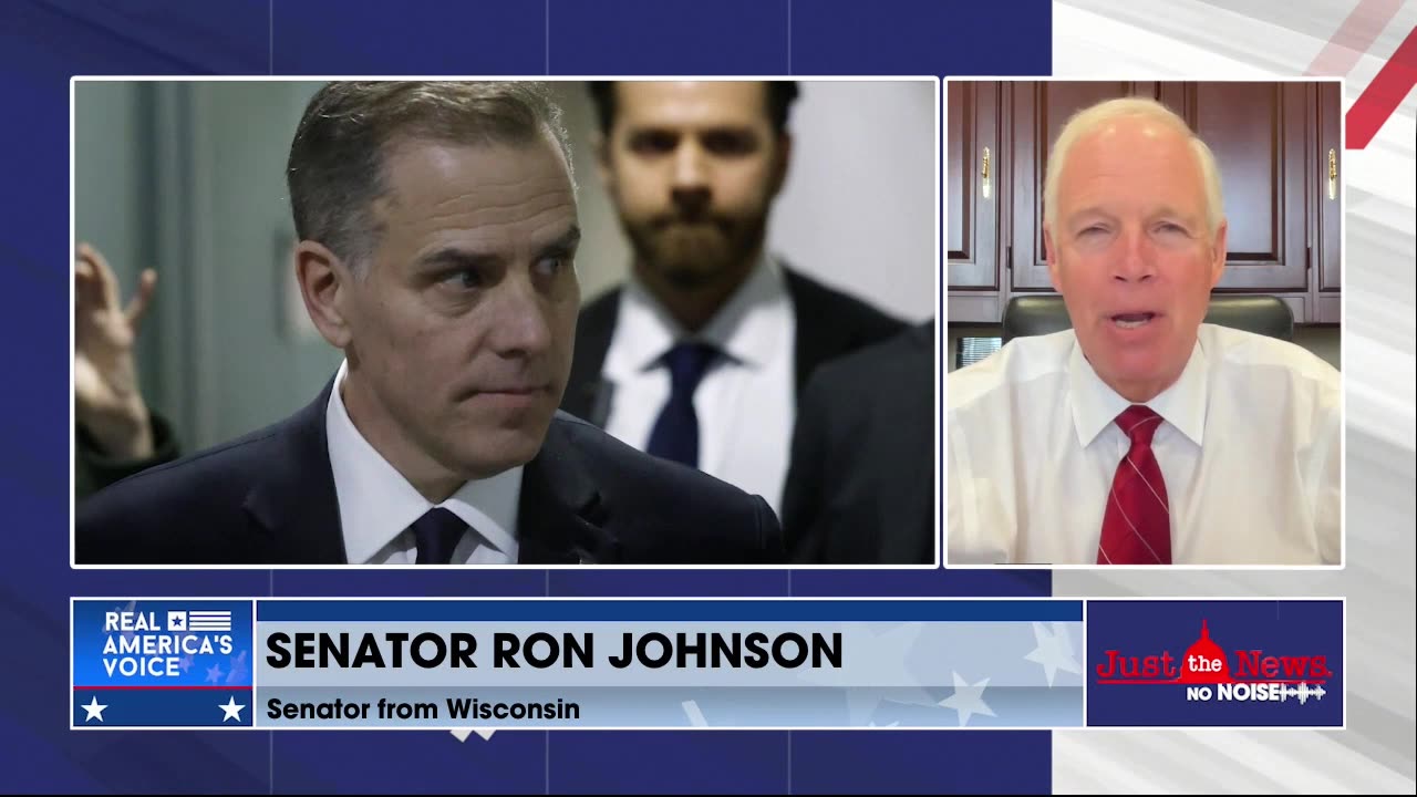 Sen. Johnson reacts to new docs showing FBI knew since 2016 about Hunter Biden’s Burisma scheme