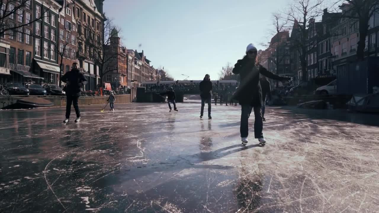 ICE SKATING in AMSTERDAM