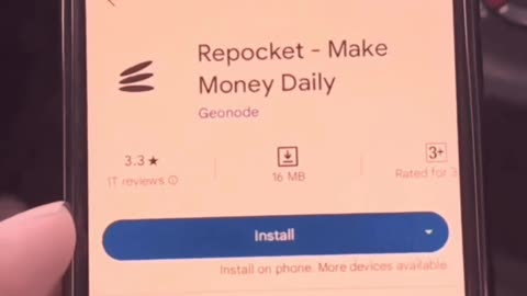 Application for money