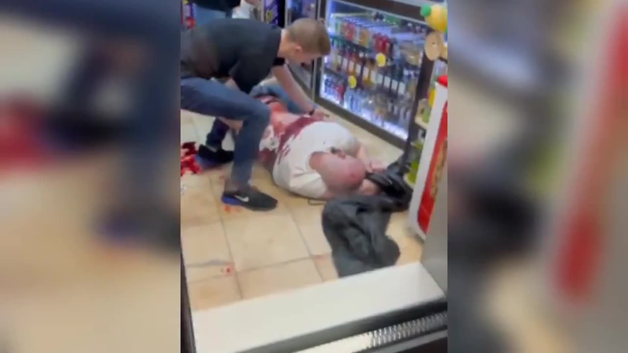 ukies in poland beat a polish man to death. NSFW