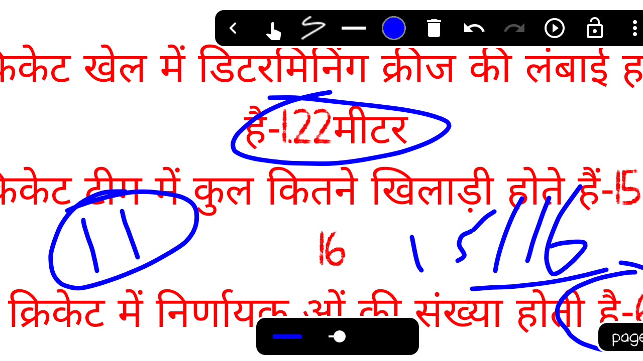 CricketTop 50most important question