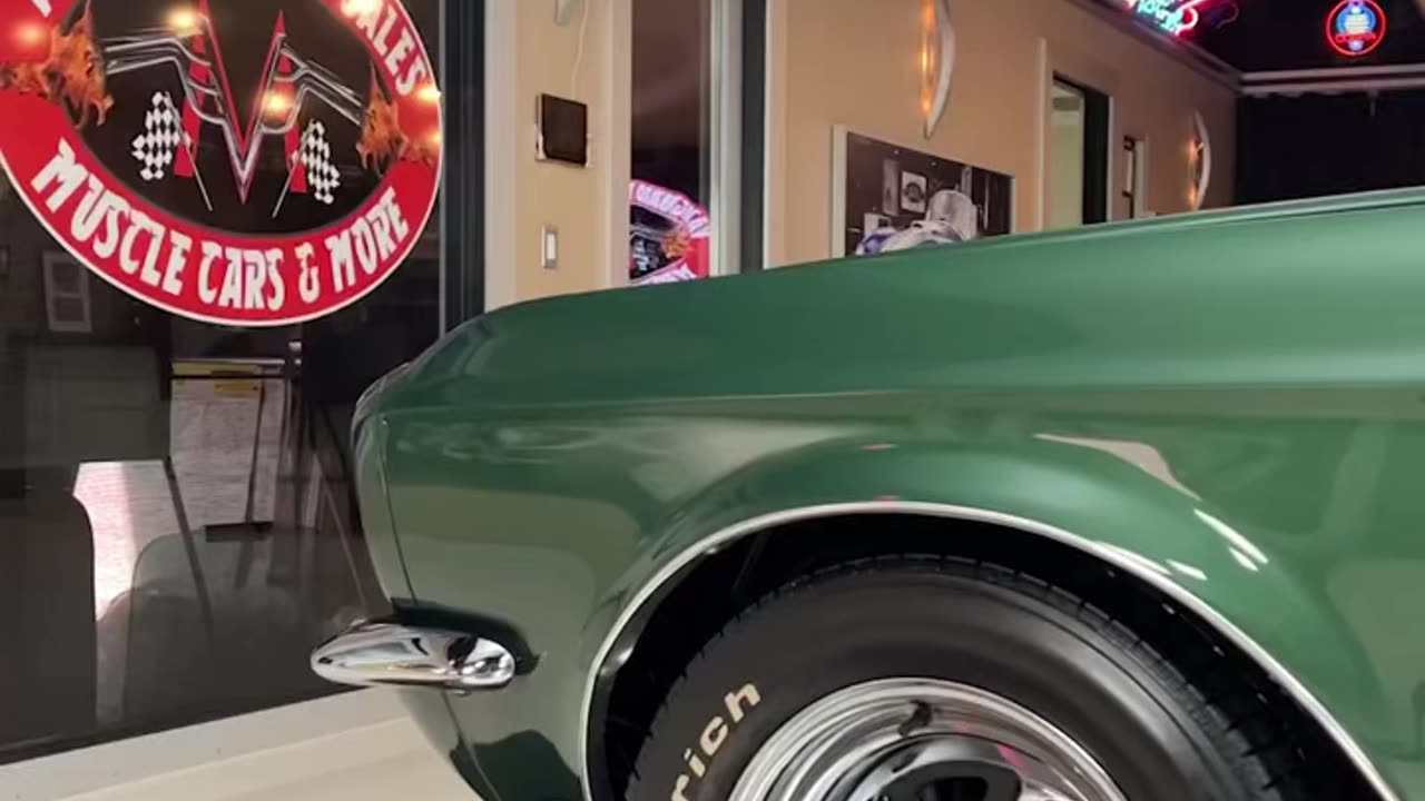 Mustang 1967 Green color