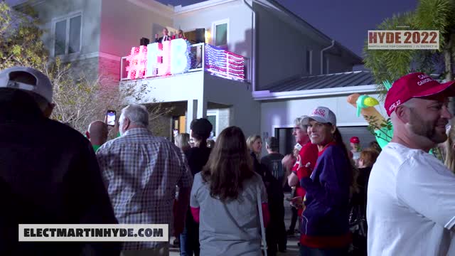 Florida Congressional Candidate Martin Hyde Tells Grinches to Pound Sand!