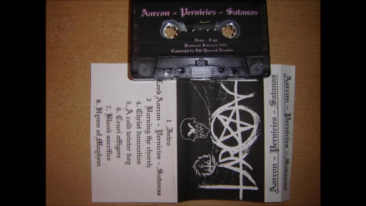 aarcon (ger) - 1993 - pernicies - satanas [demo]