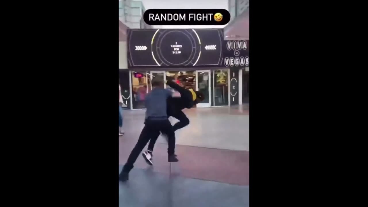 west London random fight
