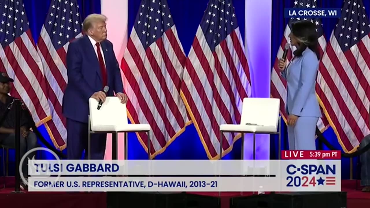 Tulsi Gabbard Interviews Donald Trump |***FULL INTERVIEW***