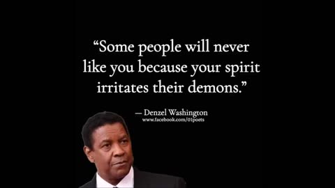 Denzel Washington explained and prayed for vengeance psalm 35