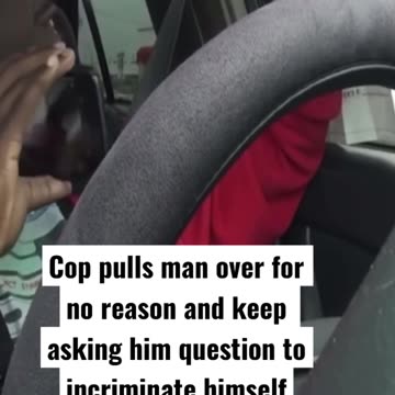 Police Officer Tries to Get Citizen to Incriminate Himself