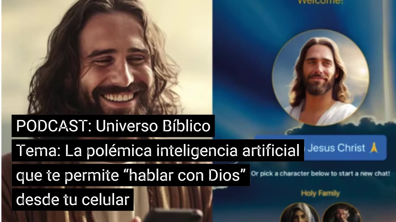 La polémica inteligencia artificial que te permite “hablar con Dios” desde tu celular