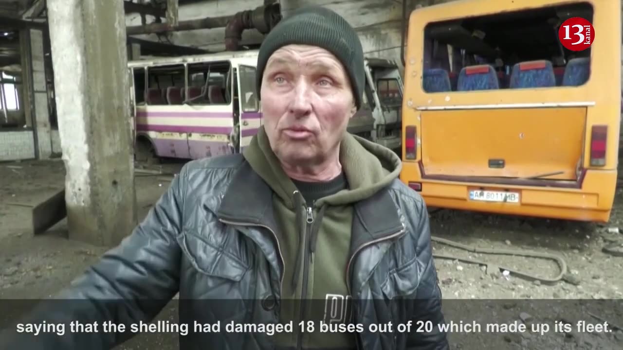 Civilian killed, vehicles destroyed in Volnovakha bus depot shelling blamed on Ukraine