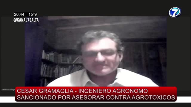 PyV 261222 /Ing. Cesar Gramaglia: Denunciado por difundir técnicas para el control de Plagas