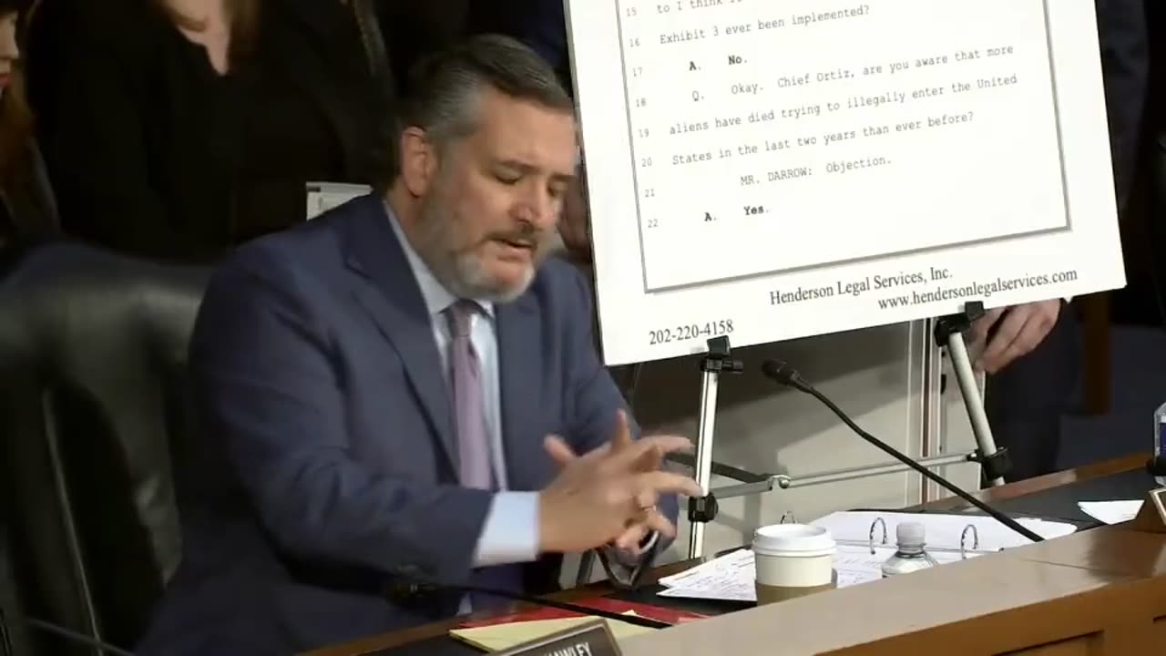 Sen Cruz To DHS Secretary: I’ve Seen Dead Bodies Floating Because Of YOUR Refusal To Do Your Job