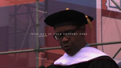get comfortable with being uncomfortable.