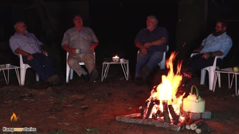 Kampvuurstories Episode 2: Van dominees tot blondines en jagters wat nie wil kosmaak nie.