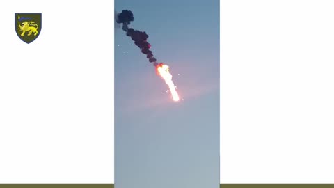 Ukrainian Anti Aircraft Crew Takes Down a Russian Drone