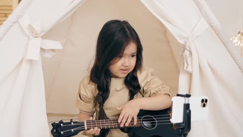Cute Baby | Cute baby playing guitar | baby | viral baby | rumble baby