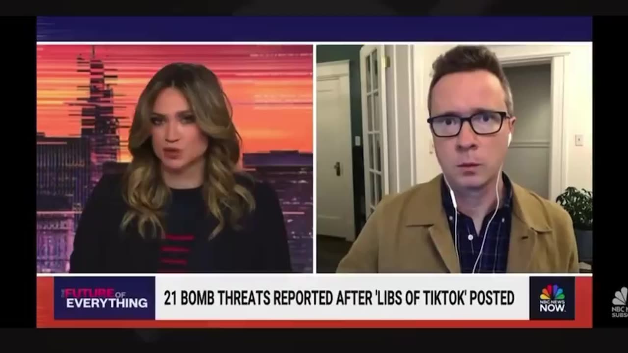 NBC News Openly Saying Their Goal Is To Frame Libs Of TikTok For Bomb Threats…Get FBI To Investigate