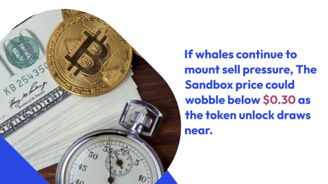 The Sandbox (SAND) Faces Price Threat With $133 Million Token Unlock