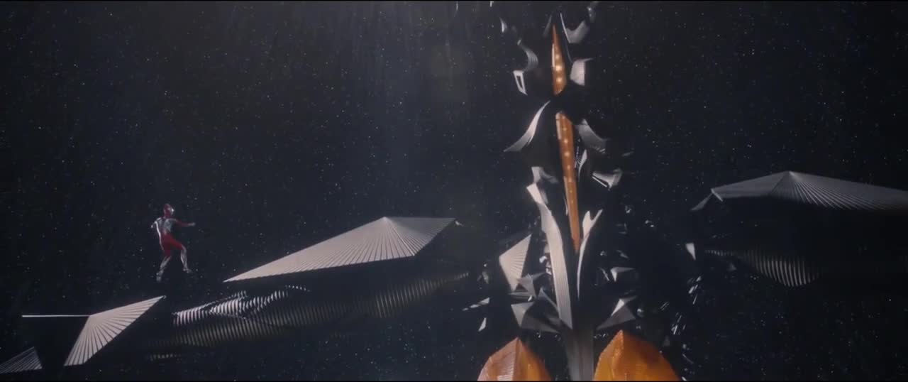 Shin Ultraman_Ultraman vs Zetton big space battle.