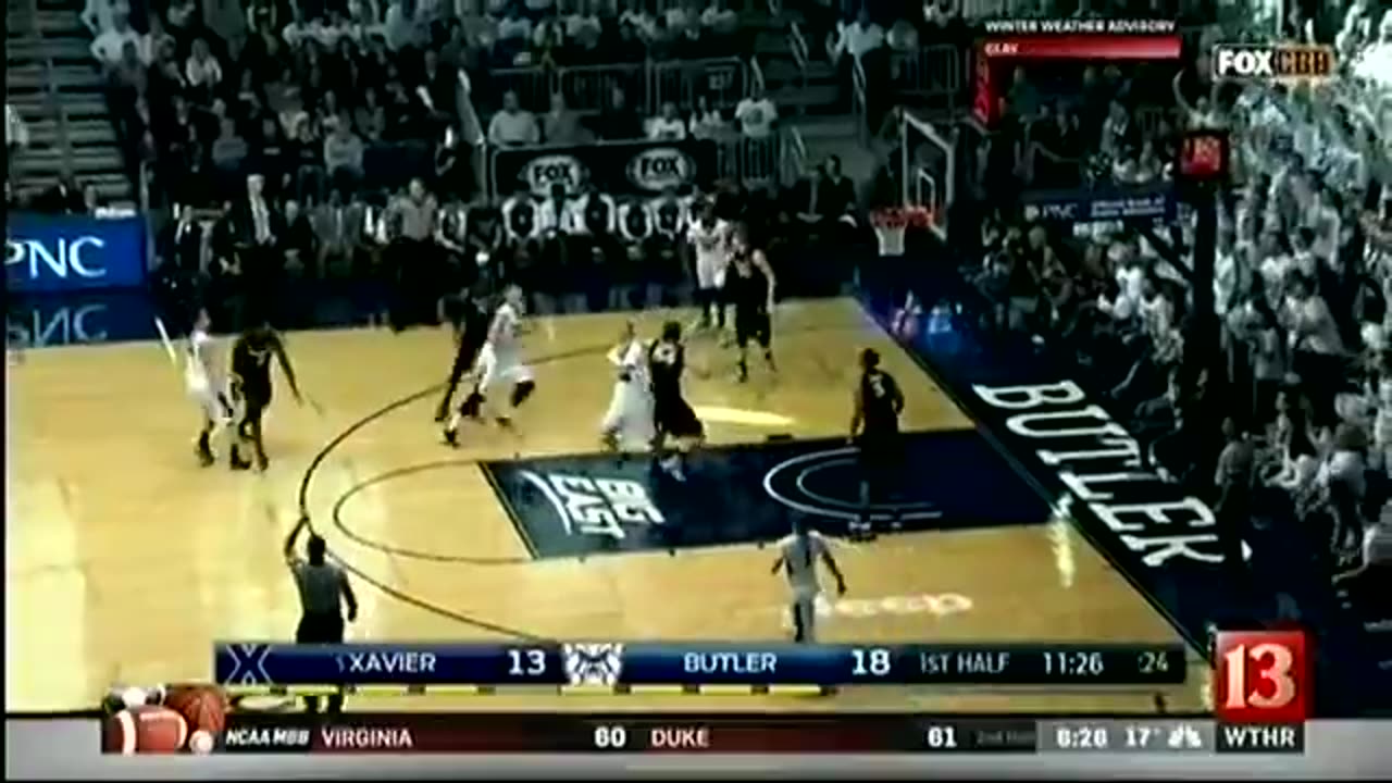 February 13, 2016 - Brad Stevens in Stands as Butler Falls to Xavier