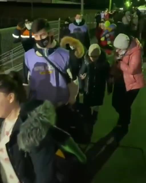 The first train with refugees from Donbass arrived in the Volgograd region