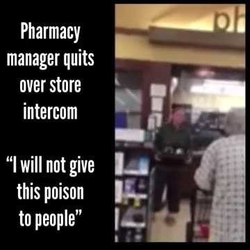 Pharmacy worker quits her job in style