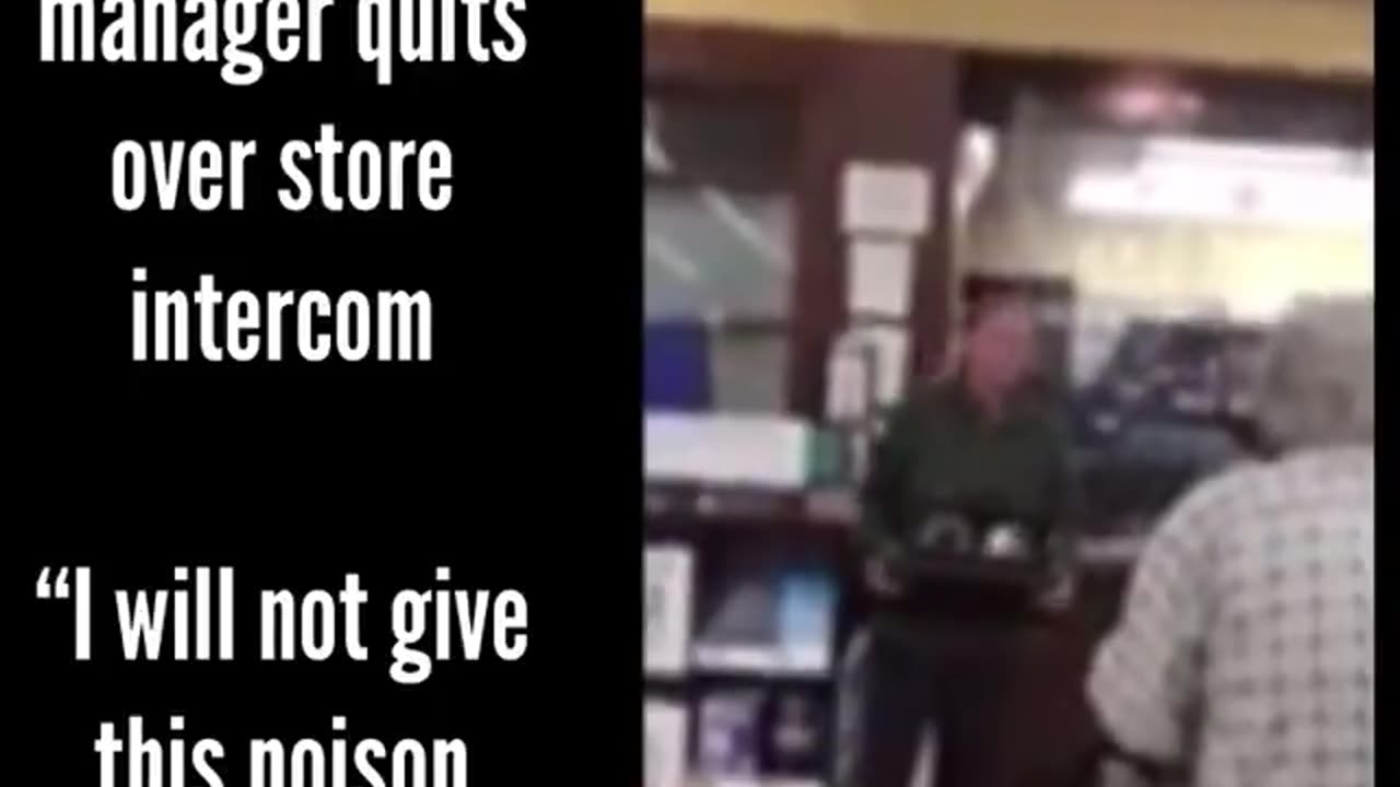 Pharmacy worker quits her job in style