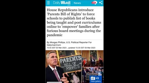 'Parents bill of rights'