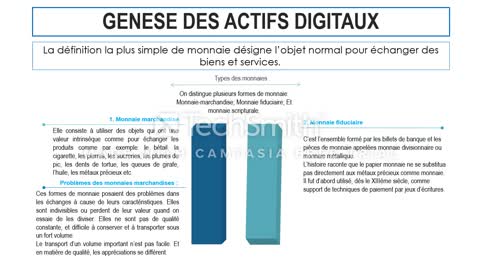 Module 1 : Fondements; Segment 2 : Génèse des actifs digitaux